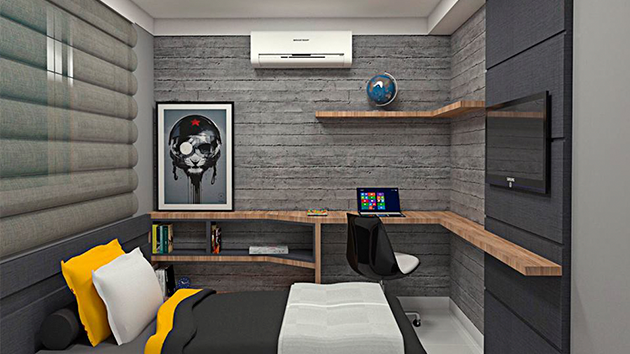 Conforto e estilo para quartos de adolescentes 2 Conforto e estilo para quartos de adolescentes