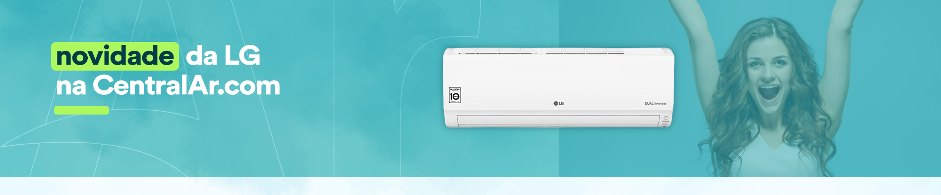 Dual Inverter LG chega na CentralAr.com