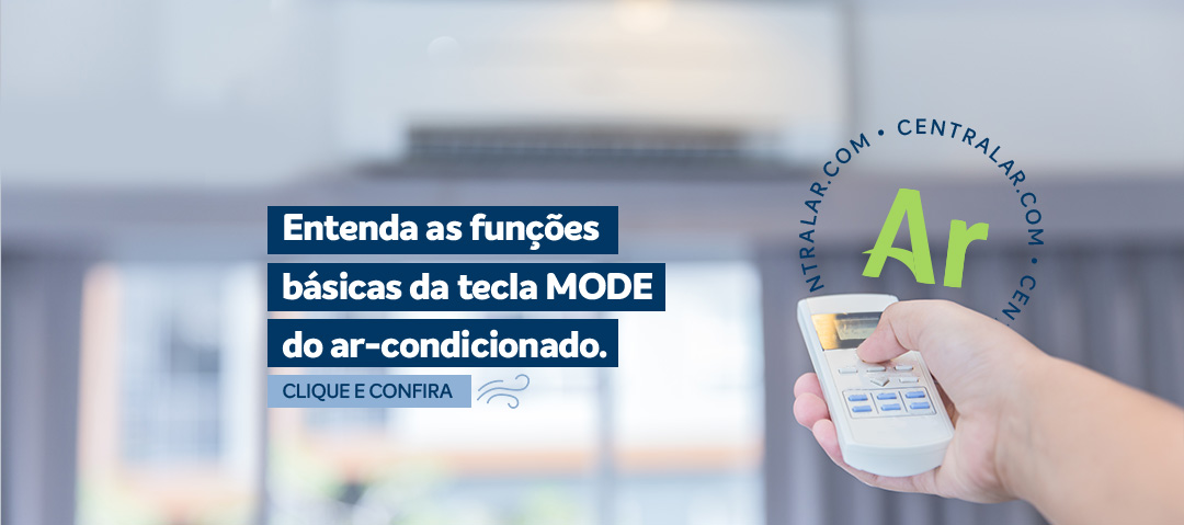 O que significa COOL no Controle remoto do Ar condicionado? 