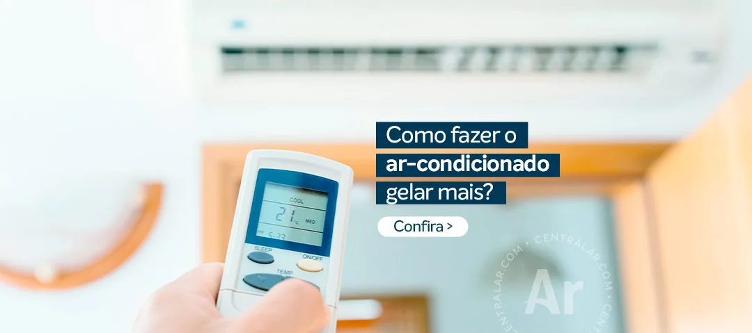 Como fazer o ar-condicionado gelar mais