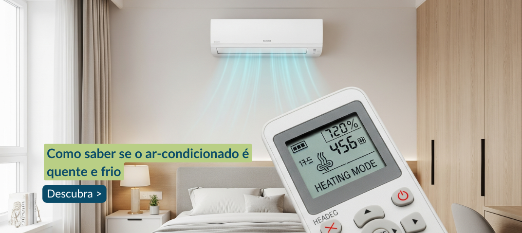 Como saber se o ar-condicionado é quente e frio
