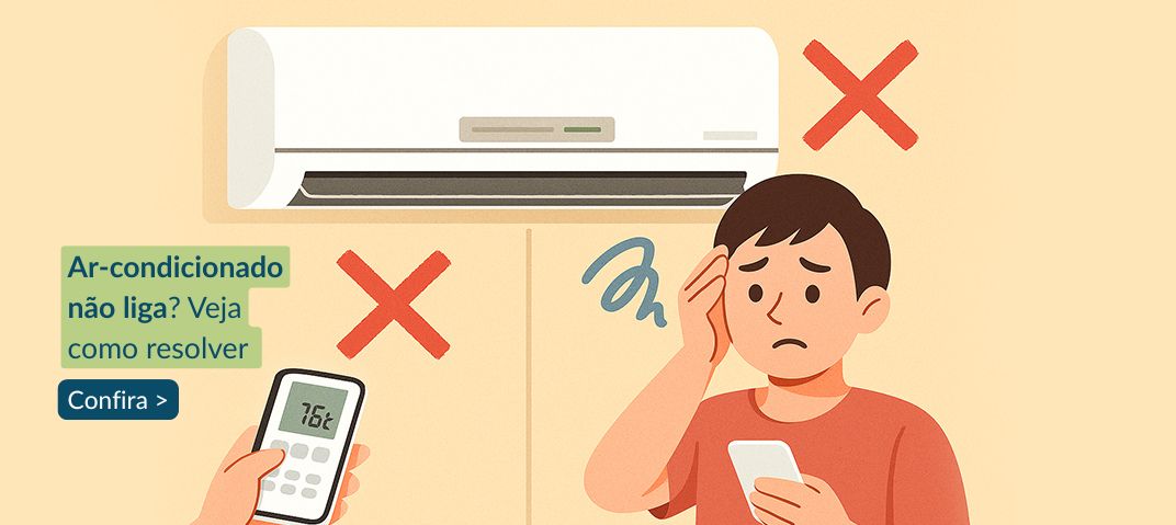 Ar-condicionado não liga