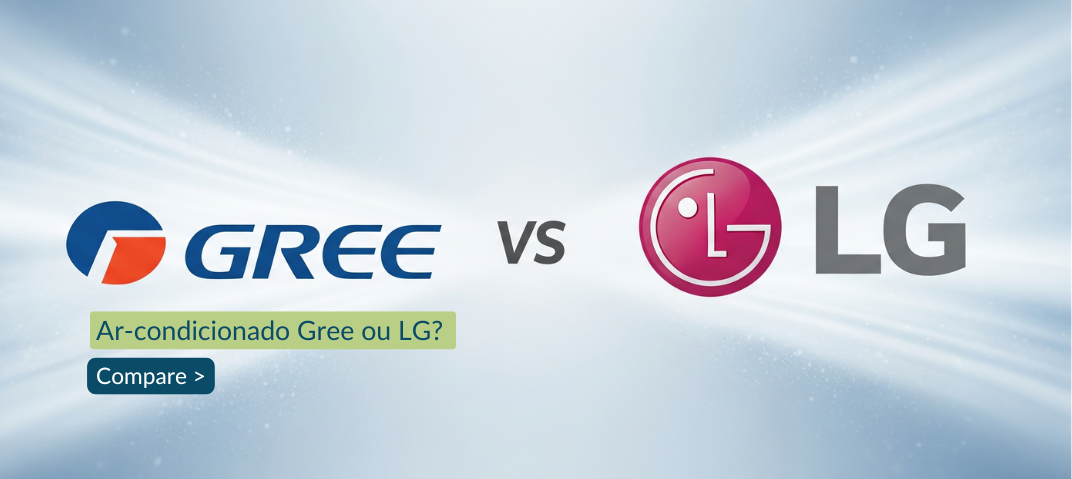 Comparativo entre ar-condicionado Gree e LG