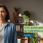Ar-condicionado de 9.000 BTUs: Quanto custa na conta de luz?