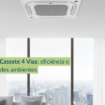 Ar-condicionado Cassete 4 Vias Inverter Connect Carrier 18.000 BTUs: A solução ideal para grandes ambientes