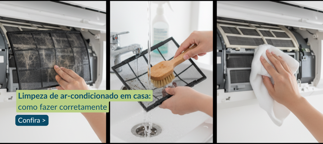Passo a passo como limpar o ar-condicionado em casa