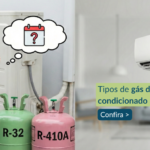 Gás do ar-condicionado: tudo sobre R-32, R-410A e quando realmente é necessária a recarga