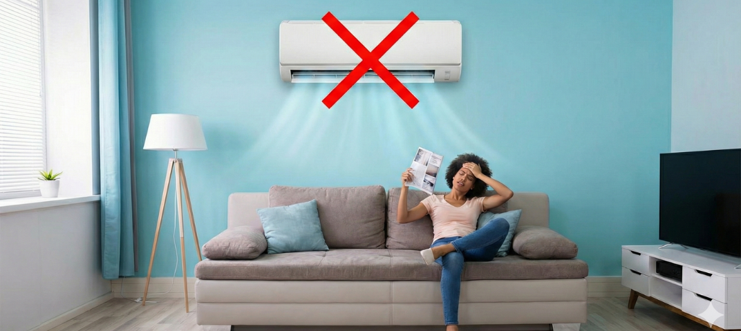 Ar-condicionado que não gela