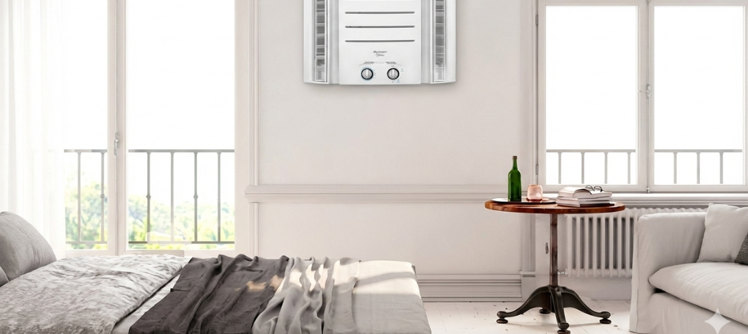 Ar-condicionado Springer instalado em dormitório