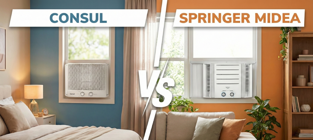 Comparativo ar-condicionado Consul ou Springer Midea