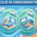 Tabela de ar-condicionado por m²: consulte a capacidade ideal para cada ambiente