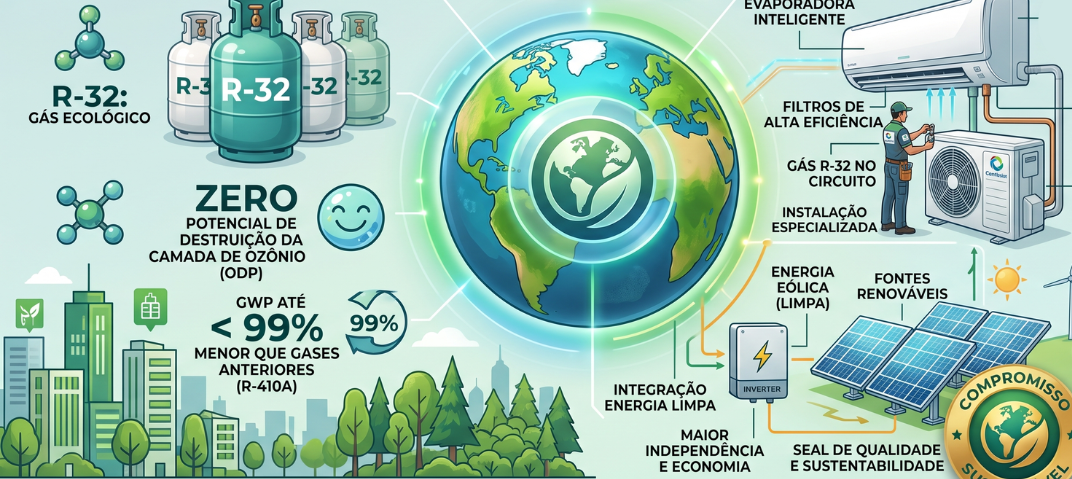 Compromisso CentralAr Gases Ecológicos